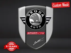 Skoda Silikonsticker Robust Hochwertig Professionell